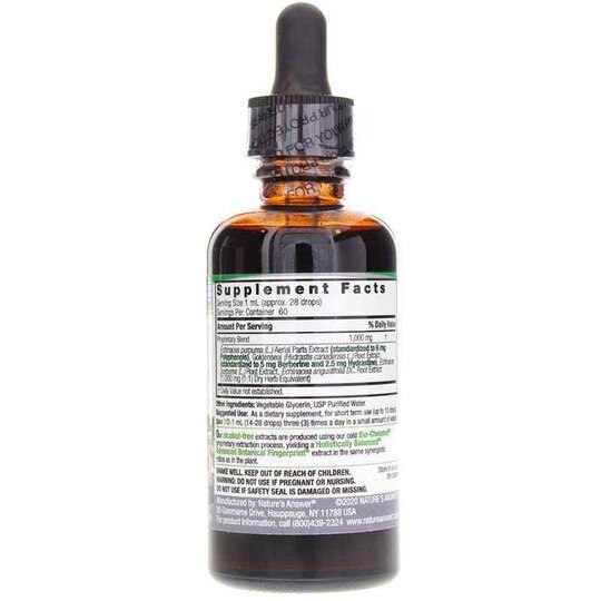 Echinacea Goldenseal Extract Alcohol-Free, NAN